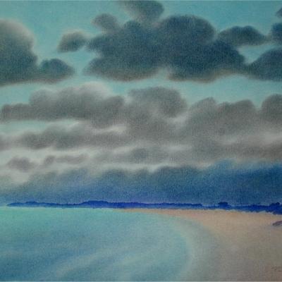 La plage - 15X20 SANS CADRE 120 $